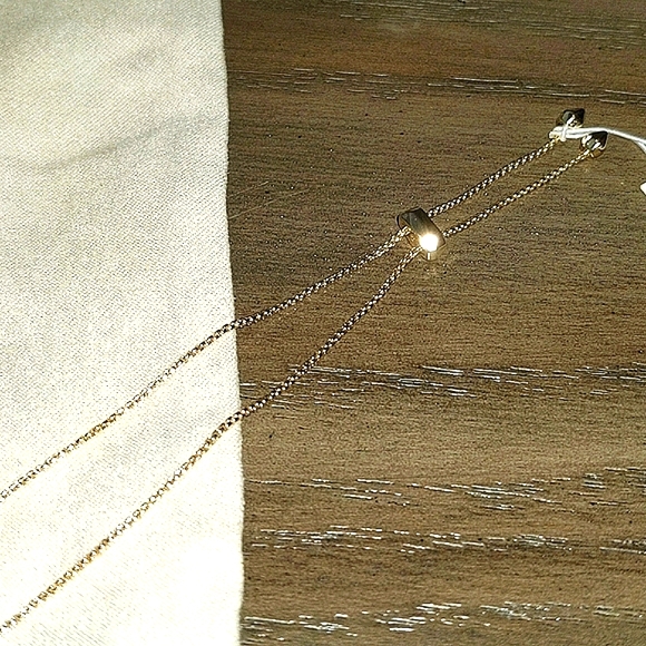 🎉HP🎉 NEW Kendra Scott Theo Adjustable Chain Bracelet in Fuchsia Drusy - Picture 7 of 9